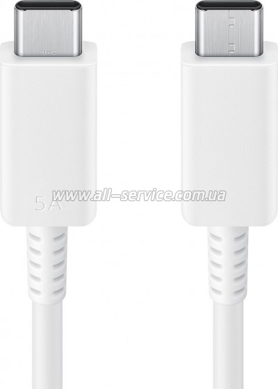 ���� ������ USB-C to USB-C 1.8m White 3A Samsung (EP-DX310JWRGRU)