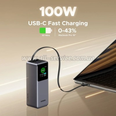 ������� ������������� Ugreen 20000mAh PD 165W (PB726 55987B)