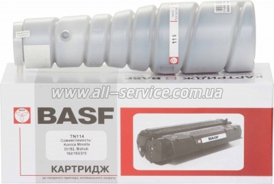 - BASF Konica Minolta Di152/ Bizhub 162/ 163/ 210  TN114/ TN106 (BASF-KT-KMTN114)