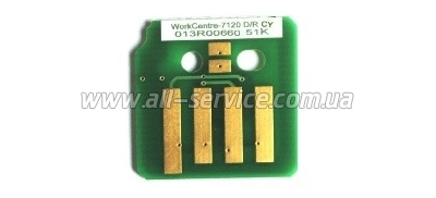 Чип drum-картриджа АНК Xerox WC 7120/ 7125/ 013R00660 Cyan (70263956) Чип drum-картриджа АНК Xerox WC 7120/ 7125/ 013R00660 Cyan (70263956)