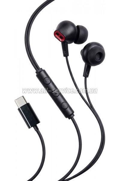 �������� Vention Echo Lite USB-C In-Ear Wired Black (GBBBAV)