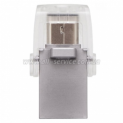 32GB Type-C Kingston DT Micro Metal Silver (DTDUO3C/32GB)