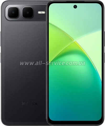  Infinix Smart 10 Plus 4/128Gb Sleek Black (4894947091179)