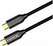 ���� ������ USB-C to USB-C 1.0m USB3.2 (20Gbps 4K PD100W) Gen2 5� black ColorWay (CW-CBPDCC062-BK)