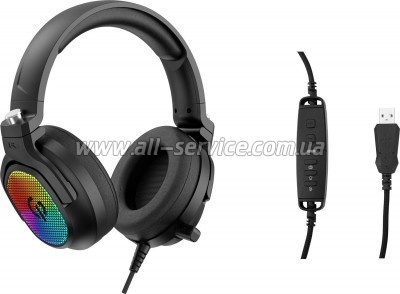 �������� GamePro HS1300 RGB 7.1 Black (HS1300)