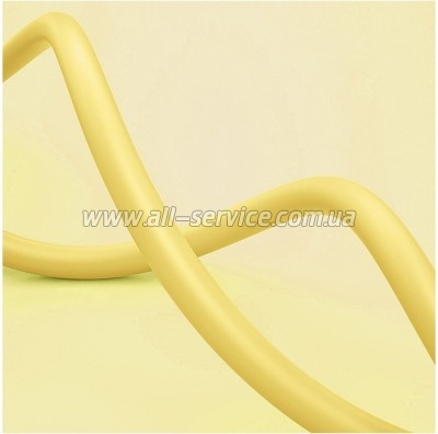 ���� ������ USB 2.0 AM to USB-C 1.0m soft silicone yellow ColorWay (CW-CBUC043-Y)