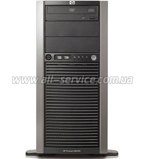  HP ML150G5 QC 5405 2.0/ 1333-12Mb/ 1P 2GB 2x72GB 15k LFF-SAS SC40Ge HBA DVD-RW Twr (470064-709)