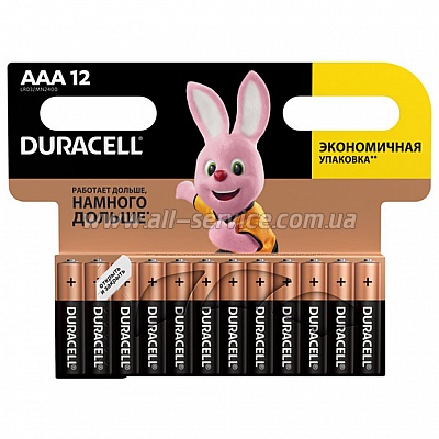  Duracell AAA MN2400 LR03 12. (5000394109254 / 81545432)