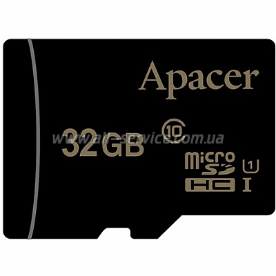   Apacer 32GB microSDHC C10 UHS-I (AP32GMCSH10U1-RA)