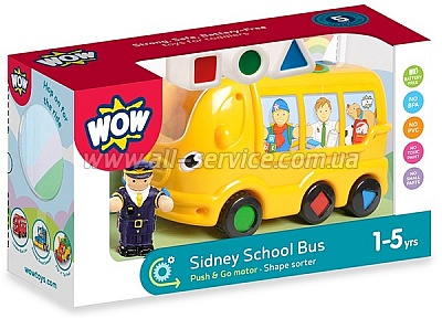  WOW TOYS Sidney School Bus    (01010)