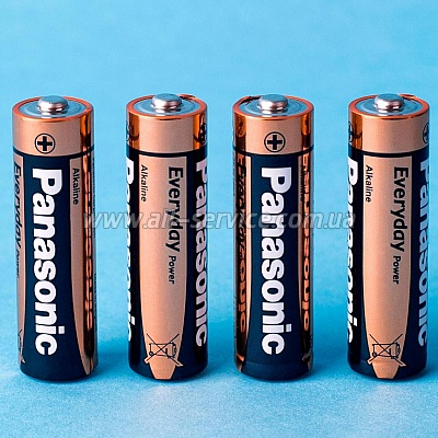  Panasonic EVERYDAY POWER AA BLI 4 ALKALINE (LR6REE/4BR)