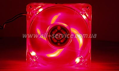  Gembird FANCASE-L4 Led -Red