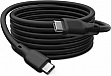 ���� ������ USB-C to USB-C 0.5m USB4 2.0 80G 240W 16K silicone black Digitus (AK-300350-005-S)
