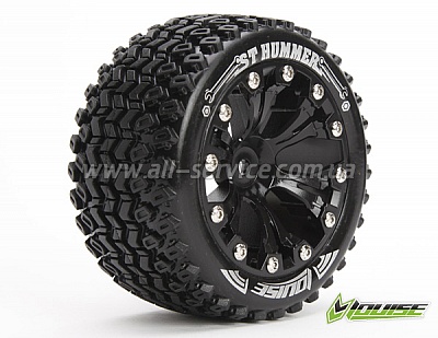 Колеса Louise Truggy 1/10 ST-HUMMER вылет 1/2 черные 2шт (L-T3209SBH) Колеса Louise Truggy 1/10 ST-HUMMER вылет 1/2 черные 2шт (L-T3209SBH)