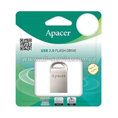  Apacer 32GB AH115 Silver USB 2.0 (AP32GAH115S-1)