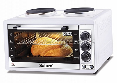 Электрическая печь Saturn ST-EC10711 White Электрическая печь Saturn ST-EC10711 White