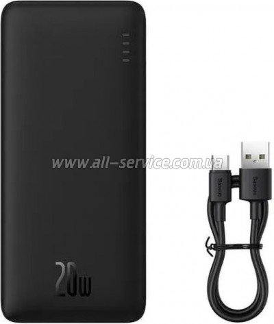 ������� ������������� Baseus Airpow 30000mAh 20W black (PPQD090101)