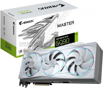  GIGABYTE GeForce RTX5090 32GB MASTER ICE (GV-N5090AORUSM ICE-32GD)