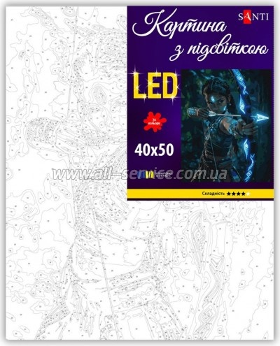������� �� ������� Santi ���� �� ������� ̳������ ������� 40�50�� LED (956665)