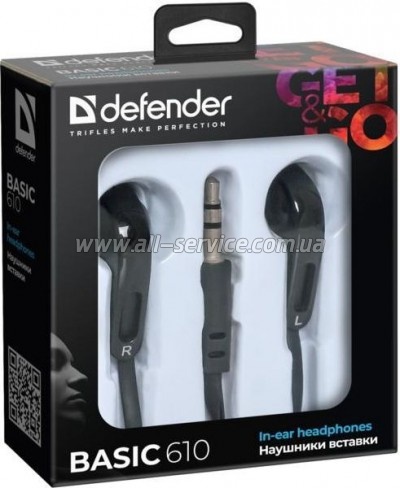  Defender Basic-610 Black (63610)
