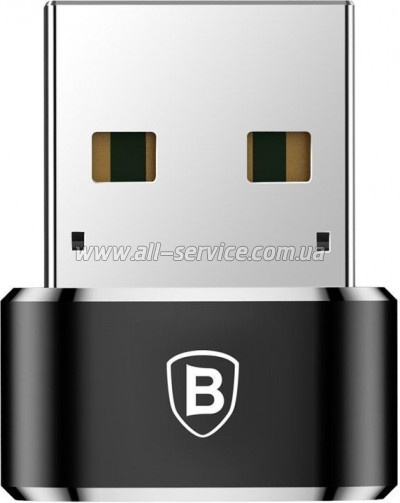 ������� USB 2.0 AF to USB-C black Baseus (CAAOTG-01)