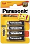  Panasonic ALKALINE POWER AA BLI 4 (3+1) ( 	LR6REB/4B1F)