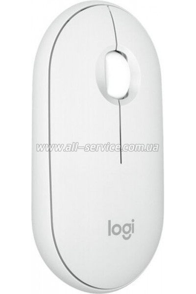  Logitech Pebble M350s Wireless White (910-007013)