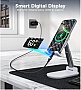 ���� ������ USB-C to USB-C 1.2m PD60W digital display nylon gray Choetech (XCC-1068-GY)