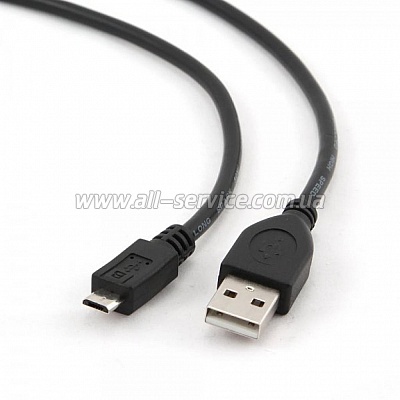   USB 2.0 AM to Micro 5P 1.8m Cablexpert (CCP-mUSB2-AMBM-6)