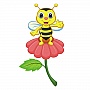   Glozis Bee on a Flower (E-100)