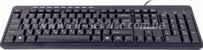  Gembird KB-UM-106-UA USB Black (KB-UM-106-UA)