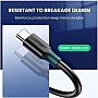 ���� ������ USB 3.0 AM to USB-C 0.5m 3A US184 black Ugreen (20881)