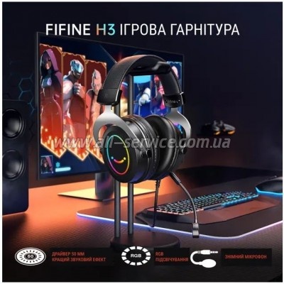 �������� Fifine H3 RGB Black (H3)