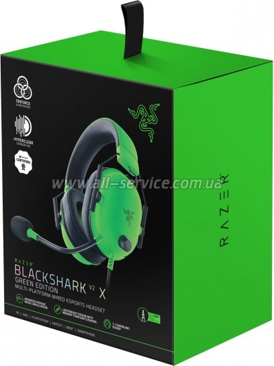  Razer Blackshark V2 X Green (RZ04-03240600-R3M1)