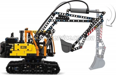 ����������� LEGO Technic �������� Volvo FMX � ������������� ���������� EC230 (42175)