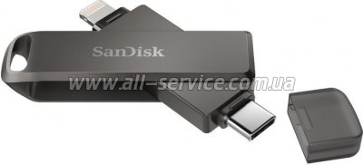  SanDisk 64GB iXpand Drive Luxe USB Type-C /Lightning Apple (SDIX70N-064G-GN6NN)