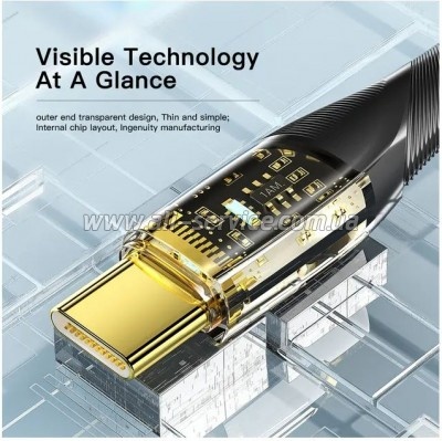 ���� ������ USB-C to USB-C 1.0m 100W blue Essager (EXCTT1-XJ03-P)