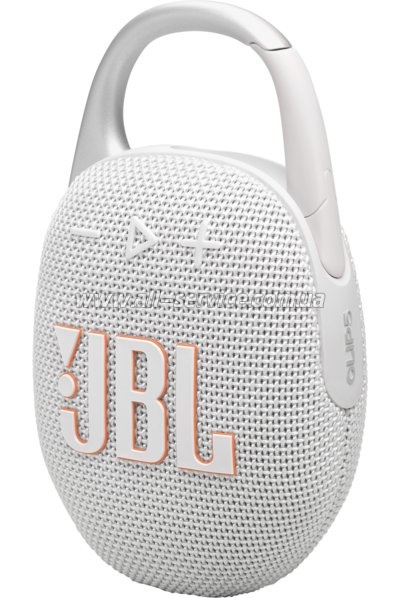   JBL Clip 5 White (JBLCLIP5WHT)