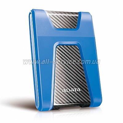 1TB ADATA HD650 2.5" USB 3.1 Durable Black (AHD650-2TU31-CBK)