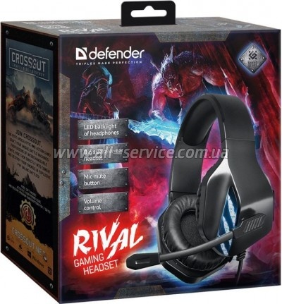 �������� Defender Rival Black (64565)