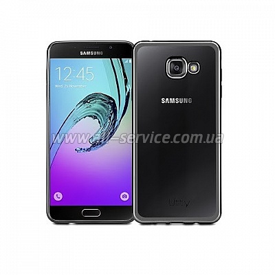  Utty Electroplating TPU  Samsung Galaxy A7 SM-A710 Grey (207328)