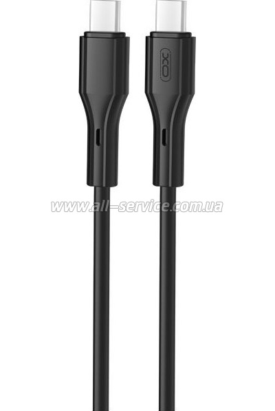 ���� ������ USB-C to USB-C 1.0m 60W black XO (NBQ231B_Black)