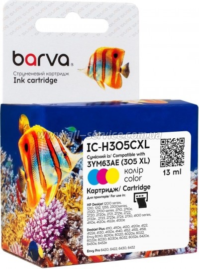  Barva HP 305XL color/ 3YM63AE (IC-H305CXL)