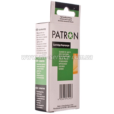  CANON CLI-521Y (PN-521Y) YELLOW PATRON