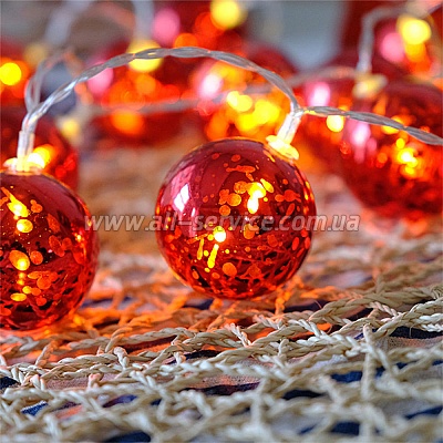   olorWay Christmas lights ball 6 20 LED/ 3M USB (CW-MC-LB20U)