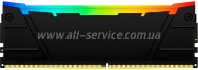 ������ ������ ��� ���������� DDR4 64GB (2x32GB) 3200 MHz FURYRenegadeRGB Kingston Fury (ex.HyperX) (KF432C16RB2AK2/64)