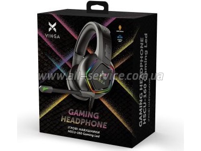  Vinga HSCU-160 Gaming LED Black (HSCU-160)
