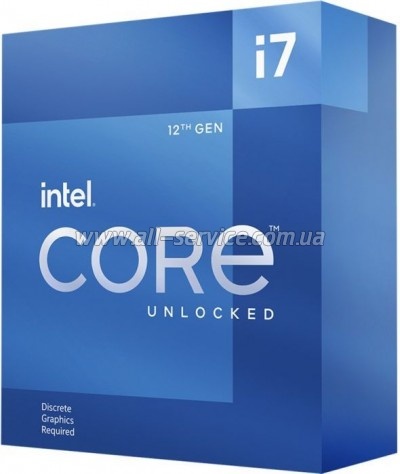  INTEL Core i7 12700KF (BX8071512700KF)