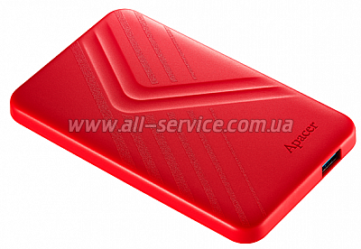  Apacer AC236 2TB 2.5" USB 3.1 Red (AP2TBAC236R-1)