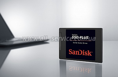 SSD  2.5" SanDisk Plus 240GB SATA (SDSSDA-240G-G26)